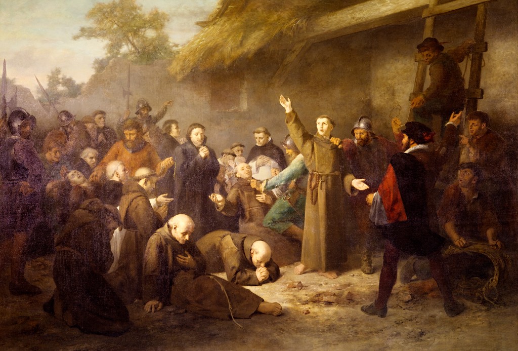 hdr Martelaren van Gorcum den briel brielle kerkfotografie religie religion kerk watergeuzen 1572 Martelveld Ciborium kathedraal rooms katholiek bedevaartkerk heiligdom